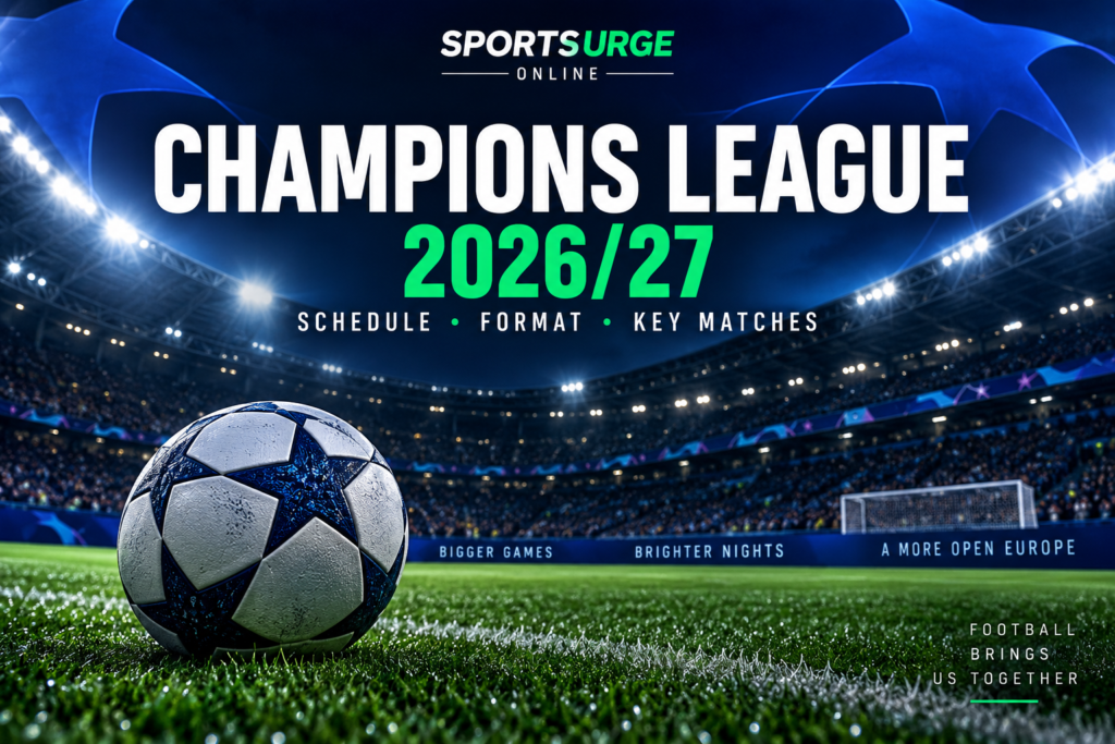 Champions League 2026/27 schedule and format guide